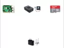 Mạch Raspberry Pi 4 - 2GB   Vỏ nhôm 1 quạt  Raspberry Pi 4   Thẻ nhớ microsd sandisk ultra 32GB   Nguồn chính hãng Raspberry pi 4